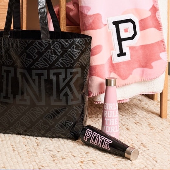 NEW💕VS PINK PINK S'WELL WATER BOTTLE & TOTE BAG - Picture 3 of 5